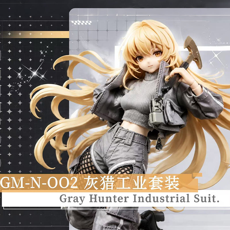 GOOMOO GM-N-002 1/12 Scale Gray Hunter Outfit Set for 6-inch Action Figures