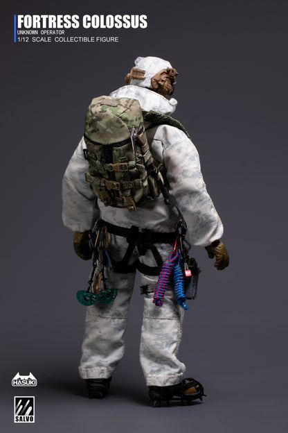 Tactical backpack with morale patches and pre-order bonus camo backpack cover