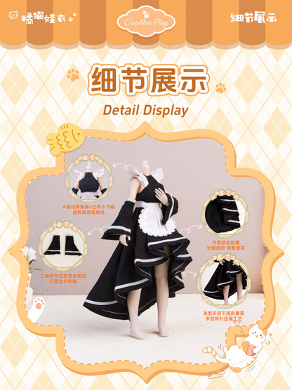 GooMoo Play 1/12 Doll Clothes European Manor Maid Set 