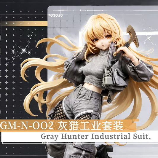 GOOMOO  GM-N-002 1/12 Scale Gray Hunter  Outfit Set for 6-inch  Action Figures