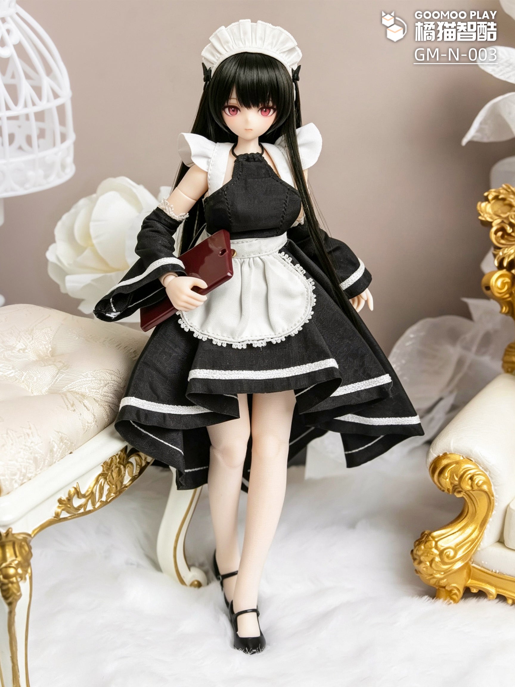 GooMoo Play 1/12 Doll Clothes European Manor Maid Set 
