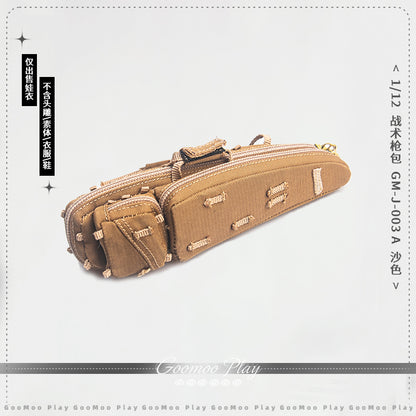 GOOMOO Tactical Gun Bag 1/12 Action Figure Accessory Set