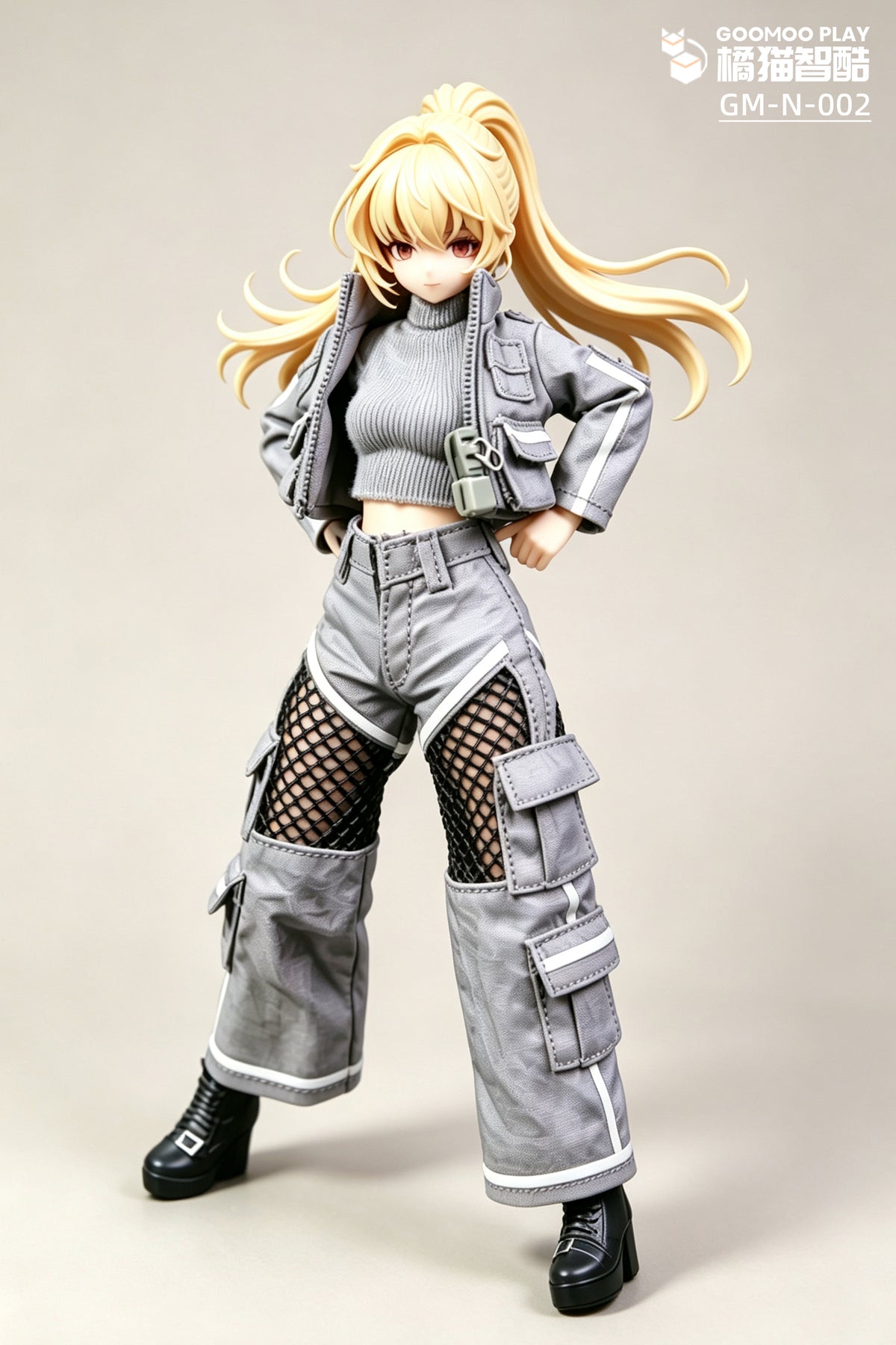 GOOMOO Gray Hunter Industrial 1/12 Mecha Girl Outfit Set