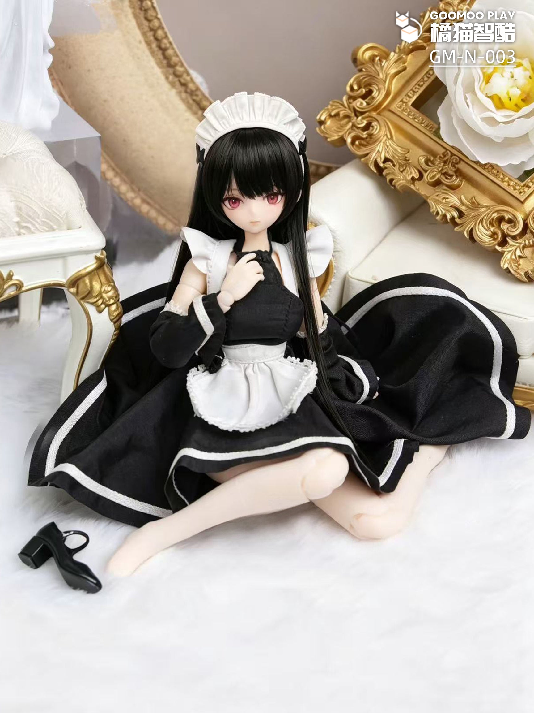 GooMoo Play 1/12 Doll Clothes European Manor Maid Set 